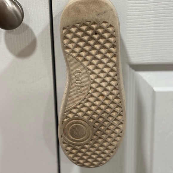 GOLA GRANDSLAM PEARL Gray Suede W/Gold  Side Stripes size 6 - Picture 6 of 7